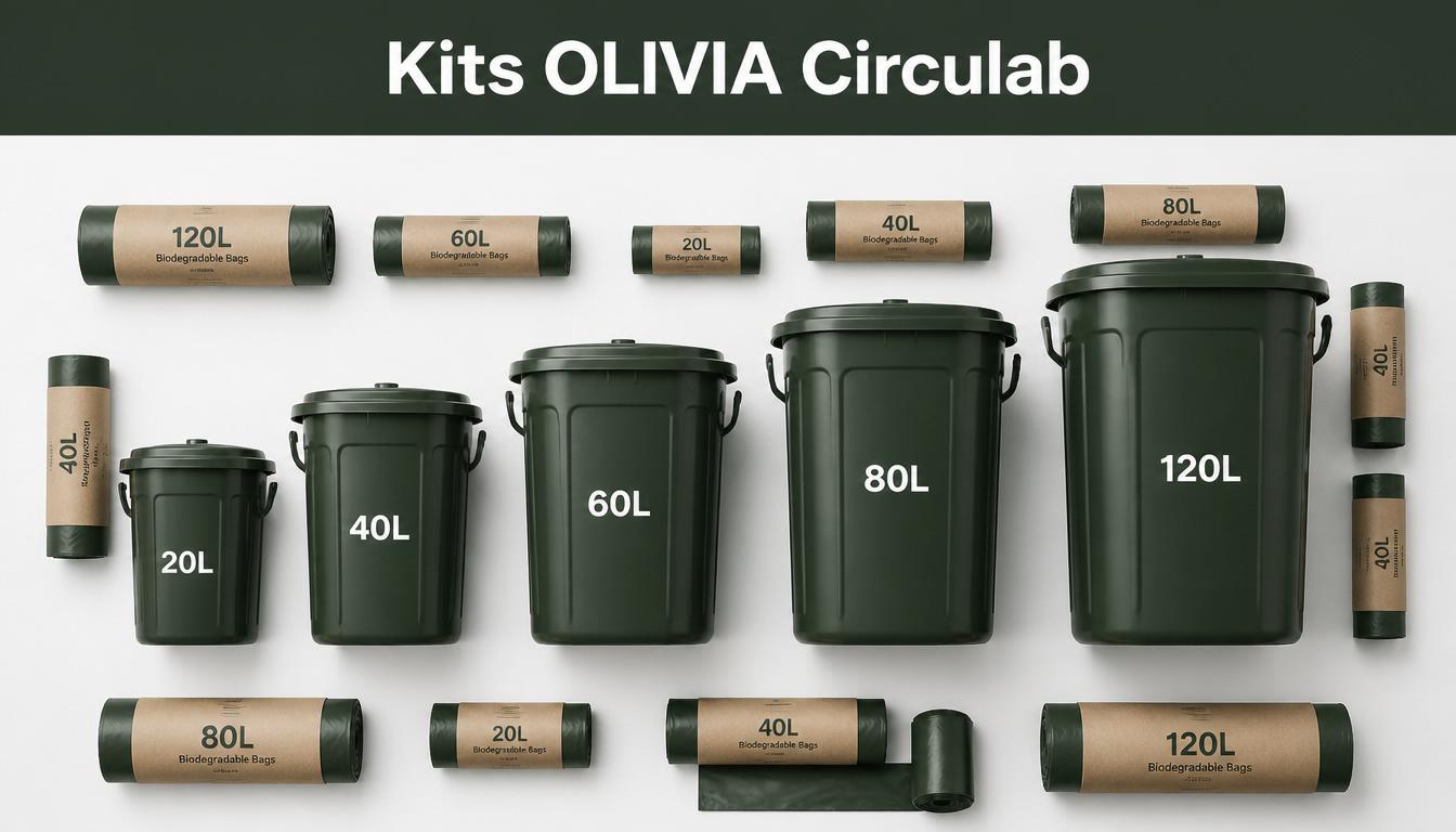 Familia completa de kits OLIVIA
